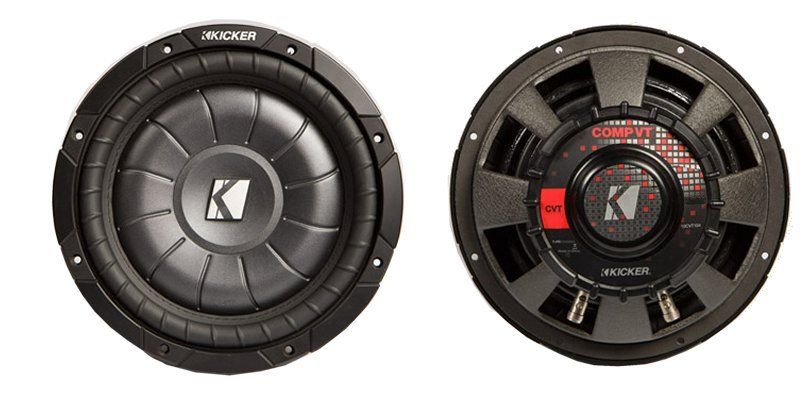 KICKER CVT6 6.5 600W Car Comp VT Shallow Subwoofers  