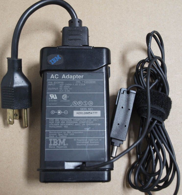 IBM Laptop AC Adapter PN 85G6695  