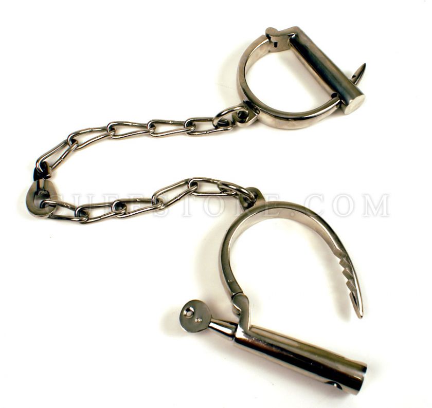 KUB Adjustable Leg Irons Darby Cuff Shackle Restraint   L  