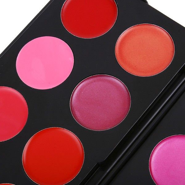   Color Cosmetic Lip Lips Gloss Lipsticks Makeup Palette Set kit  