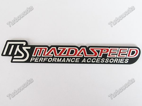 MAZDASPEED STICKER Emblem Badge Decal RX7 RX8 MAZDA3 6  