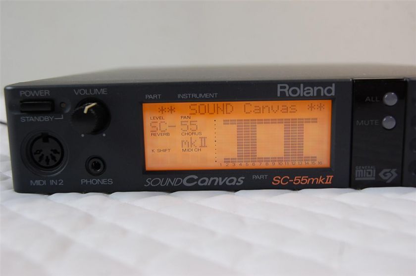 Roland / Sound Canvas SC 55 MK II MIDI Sound Module  