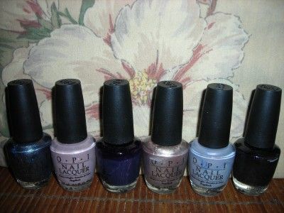 OPI NAIL POLISH ~*HOLIDAY IN TOYLAND*~ DARKS & NEUTRALS  