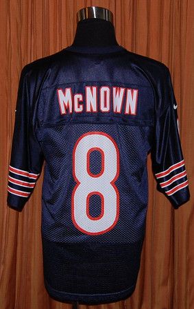 CHICAGO BEARS CADE MCNOWN #8 NIKE JERSEY MENS MEDIUM  