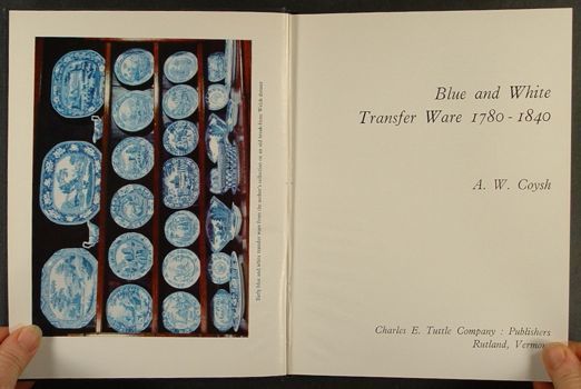   BRITISH BLUE & WHITE TRANSFERWARE POTTERY Staffordshire patterns