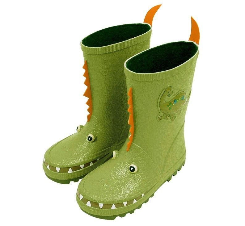 Kidorable Dinosaur Rain Boots for Boys New  