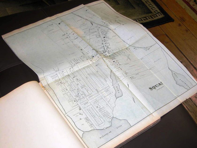 1878 ATLAS OF NEW JERSEY NJ COAST ILLUSTRATED  