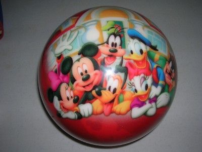 New Mickey Mouse 10 Pound Bowling Ball w Used Case  