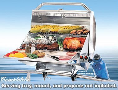 Magma Catalina Propane Barbeque Gas Grill for Boat & RV   A10 1218 