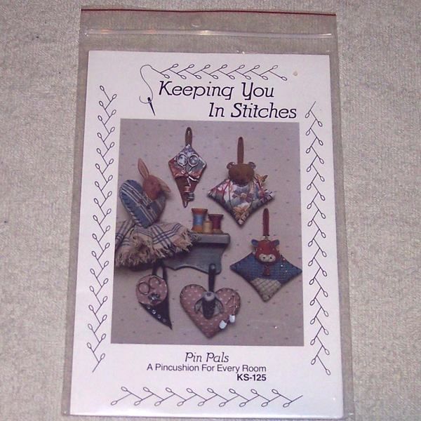   Pattern Cow Bear Bunny Heart Scissor Holder Craft Sewing OOP  