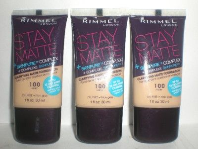 Rimmel Stay Matte Clarifying Matte 100 Ivory  