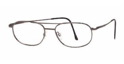 Stetson Stetson T 502 Titanium Mens Eyeglasses Matt Brn  