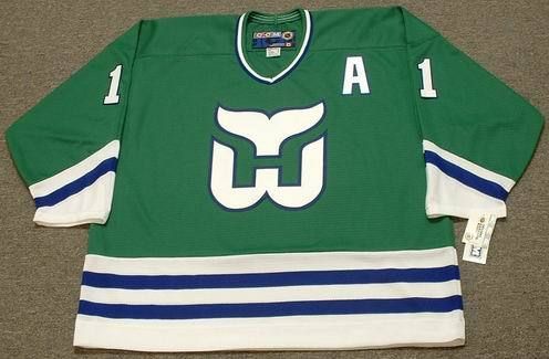 KEVIN DINEEN Whalers 1989 Throwback Jersey MEDIUM  