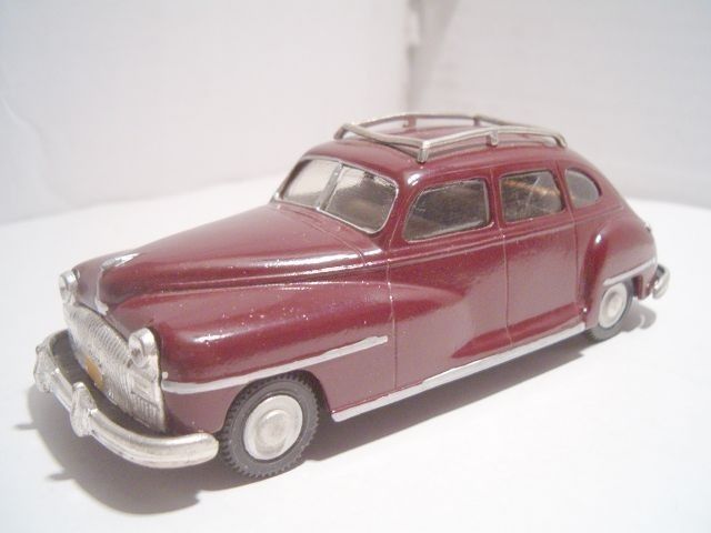 AGM 1/43 DeSoto Suburban Handmade White Metal Model Car  