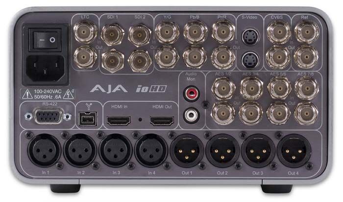 AJA IO HD HD SDI FINAL CUT PRO DEMO WITH WARRANTY  