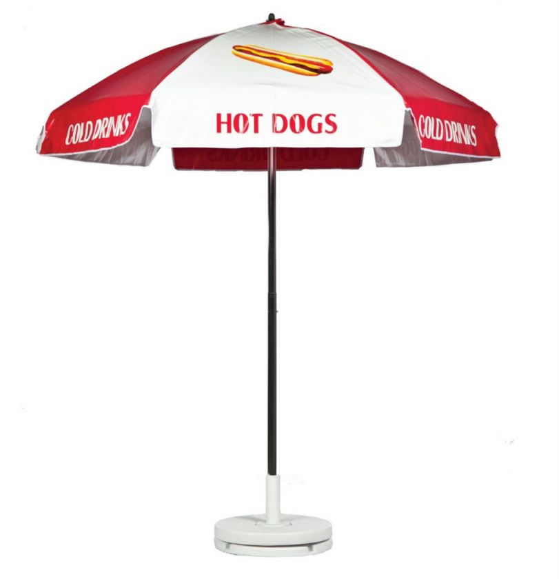 Vendor 6 HOT DOG Vendor UMBRELLA  